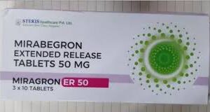 Mirabegron 50mg ER Tablet